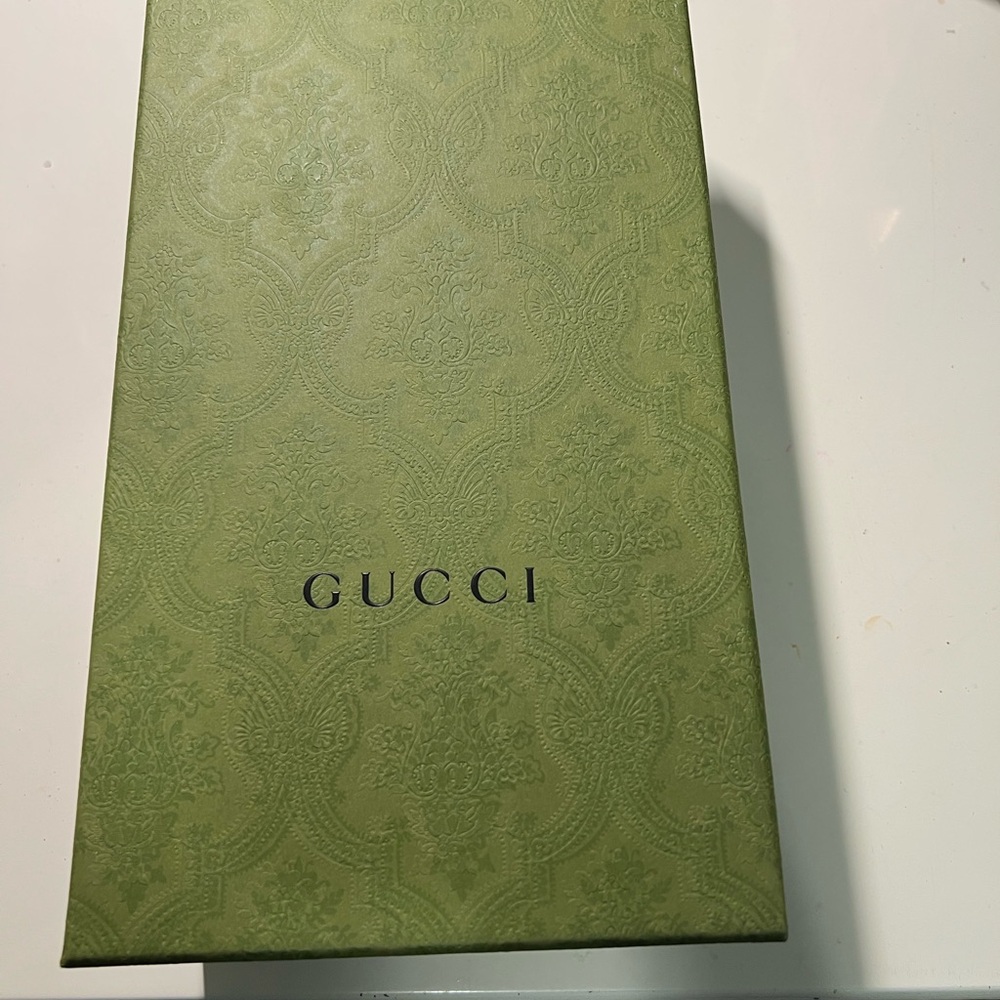Gucci Green Embossed Box